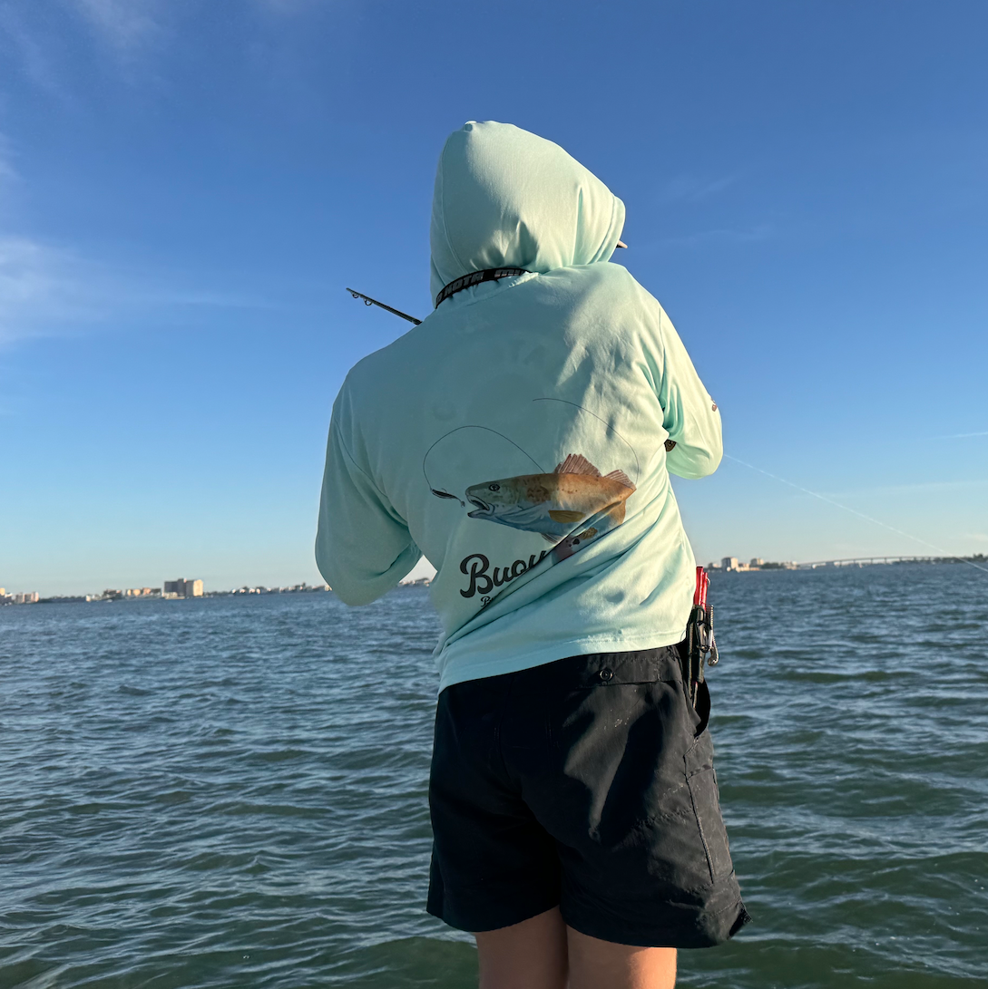 Hooded fishing shirt